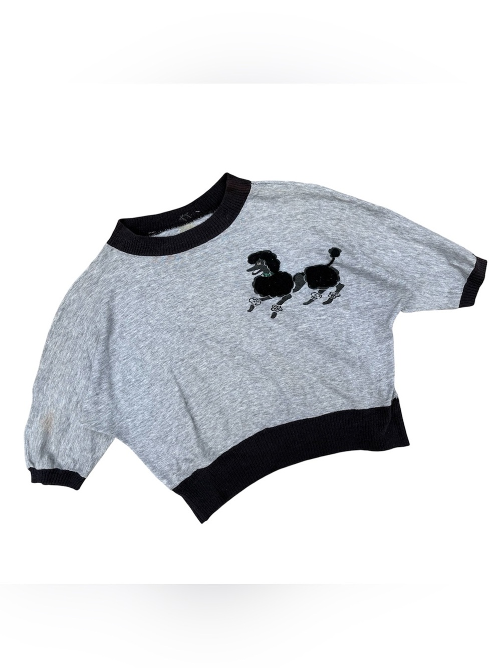 true vintage 50s poodle top